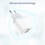 USB-Wandladegerät, 2,1 A/5 V für iPhone 11 XS XR