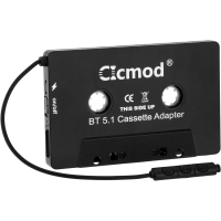 Adaptador de cassette para coche CICMOD con micrófono integrado y sistema manos libres