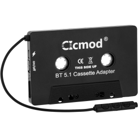 CICMOD Autokassettenadapter mit integriertem Mikrofon und Freisprecheinrichtung