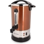 Navaris 6.8L Electric Kettle with Tap - Hot Drinks Dispenser with Thermostat - Electric Jug for Tea, Coffee and Wine - Copper