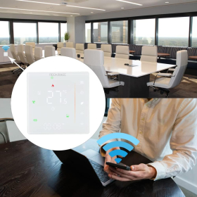BecaSmart Termostato inteligente WiFi para calefacción eléctrica