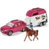 Schleich Voiture mit Erinnerung für Chevaux, Coffret mit 1 Cheval Inclus, Coffret-Figuren für Kinder ab 5 Jahren