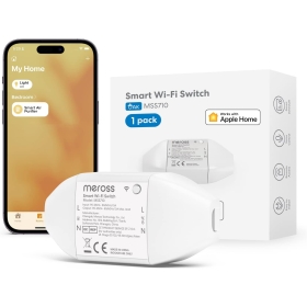 The Meross WLAN switch works with Apple HomeKit