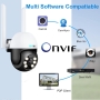 SV3C Outdoor PTZ Security Camera: Smart Wi-Fi IP Camera 1080P