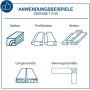 Table saw Scheppach HS80 (1200 W, saw blade Ø 210 mm, cutting height 48 mm, table size 525 x 400 mm)