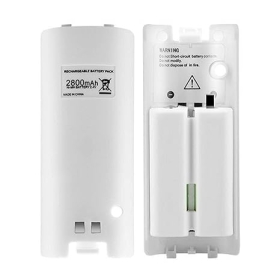 CICMOD OSAN - Batería de 2800 mAh para mando de Wii (Blanco)