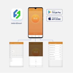Inkbird WiFi термостат нагрів охолодження, ITC-308-WIFI розетковий термостат