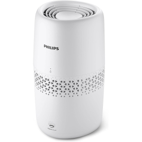 Philips Luftbefeuchter HU2510/10 für Räume bis 31 m², 2-Liter-Tank, reduziert Bakterien um 99 %