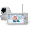 Vigilabebés con vídeo HD Babysense de 5 pulgadas con cámara, audio y visión nocturna