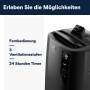 Unidad de aire acondicionado móvil De'Longhi Pinguino PAC EL112 CST con manguera de escape para habitaciones de hasta 110 m³