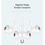 Kabelgebundener HD-In-Ear-Kopfhörer mit Geräuschisolierung und Mikrofon