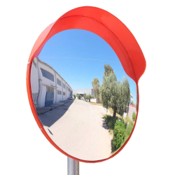 ECM-60o Espejo convexo flexible de 60 cm de diámetro para seguridad vial