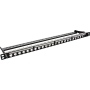 InLine 76824C Keystone Snap-in 24-channel blank patch panel, 19", 0.5U