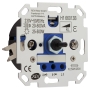 REV 0399610006 Módulo de tecnología Control de fase Controlador de brillo giratorio Interruptor de atenuación compatible con la serie NV convencional, atenuador 25-500 W (lámparas incandescentes)