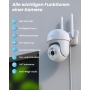 ieGeek 2.5K 4MP Outdoor WiFi Security Camera with Auto Tracking