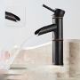 COMVIDA bathroom faucet with waterfall - retro