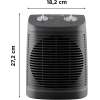 Rowenta Comfort Compact SO2320 – Low energy heater, 2000 W, 2 speeds