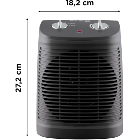Rowenta Comfort Compact SO2320 – обігрівач з низьким енергоспоживанням, 2000 Вт, 2 швидкості