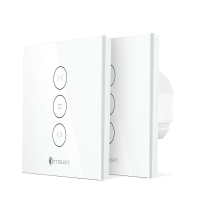 Etersky Smart WiFi roller shutter switch. Touchpad, remote control and timer via the SmartLife application