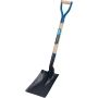 Draper 31391 Wide Neck Square Hardwood Shovel This Draper tool is ideal for working with heavy and hard wood.