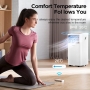 Мобільний кондиціонер Comfee Easy Cool 2.6, 9000 BTU, 2.6 кВт, керування через додаток/Alexa/Google Home/IFTTT