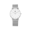 Reloj unisex Alienwork IK Slim Ø36 mm con correa de malla ultraplana