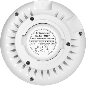 Камера відеоспостереження Krüger&Matz Indoor Wi-Fi Connect C70 KM2211 Tuya FishEye