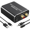 Digital-Analog-Audio-Konverter Fokky DA-Konverter 192 kHz DAC für PS3 PS4 Xbox TV DVD Blu-ray