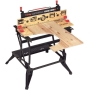 Flexible workbench Black+Decker WM825 – Large work surface, load capacity up to 250 kg