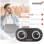 Korona 60001 Electric mini fan heater | 4 levels | 1,500 watts | Ceramic heating technology | Oscillation | Ideal for quickly heating up small rooms