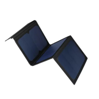 Tragbares Solarmodul von Naztech, universelles Ladegerät, netzunabhängige Stromversorgung, USB
