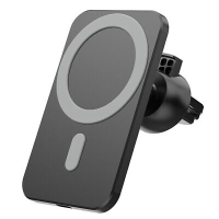 Cargador inalámbrico MagSafe para coche, soporte para teléfono, cargador para iPhone 14 13 Pro Max