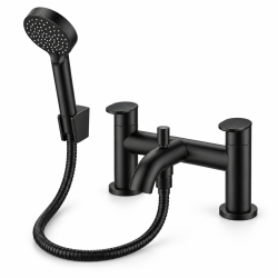 hansgrohe Vernis Blend 2-Funktions-Wannenarmatur schwarz matt
