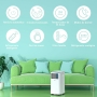 COMFEE Penguin Portable Air Conditioner 9000 BTU / 2300 Frigories - 3 в 1 Кондиционер охлаждает, вентилирует и осушает воздух [Класс энергоэффективности A]