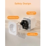 Smart Plug for Apple HomeKit, Refoss 16A WiFi Plug with Energy Monitor, Compatible with Siri Alexa Google Home, 4 Pcs.