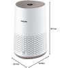 Philips Air Purifier Series 600, HEPA, 44 m², App Control, White (AC0650/10)