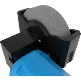 Molinillo seco y húmedo Güde GNS 150/200 de 250 W con carcasa metálica azul