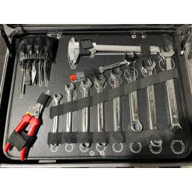 Набор инструментов KS Tools Ultimate Tool Case 1/4" и 1/2", 131 предмет, хромованадиевая сталь