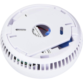UNITEC Rauchwarnmelder mit Magnethalterung, Montage ohne Werkzeug und Bohren, mit starken 3M Klebepads für sicheren Halt, mit LED-Funktionsanzeige, Alarm bei Rauchentwicklung mit 85 dB