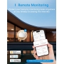 Meross Smart Water Detector, WiFi Water Sensor, Water Alarm with Hub,