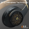 DOQAUS Bluetooth Over-Ear-Kopfhörer mit 3 EQ-Modi, faltbares Stereo-HiFi-Headset mit Mikrofon