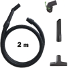 RIBITECH Set de 4 accesorios para convertir tu aspirador de cenizas en aspirador - PRCEN/DKIT