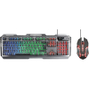 Trust Gaming GXT 845 Tural QWERTZ gaming keyboard with mouse set, LED backlight