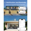 Устройство открывания гаражных ворот Meross Smart WiFi работает с Apple HomeKit, управлением через приложение, совместимо с Alexa, Google Assistant и SmartThings, концентратор не требуется