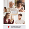 X-Sense WiFi Smart Carbon Monoxide Detector, Real-time mobile alerts with X-Sense Home Security App, Replaceable Battery, Bracketless Design, XC04-WX