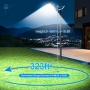 Kingwen 400W Solar Street Light with Dusk Sensor Cool White Color