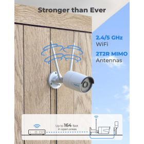 Wi-Fi зовнішня камера з інтелектуальним виявленням руху Reolink RLC-410W