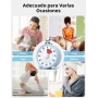 LIORQUE Temporizador visual, temporizador recargable para niños con funda de silicona, temporizador de cuenta atrás de 60 minutos, herramienta de gestión del tiempo para niños y adultos (azul claro)