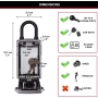 Ящик для ключей Master Lock с подключением Bluetooth или комбинацией, 18,3 x 8,3 x 5,9 см