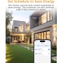 Waterproof Refoss WiFi outdoor socket with Apple HomeKit and remote control